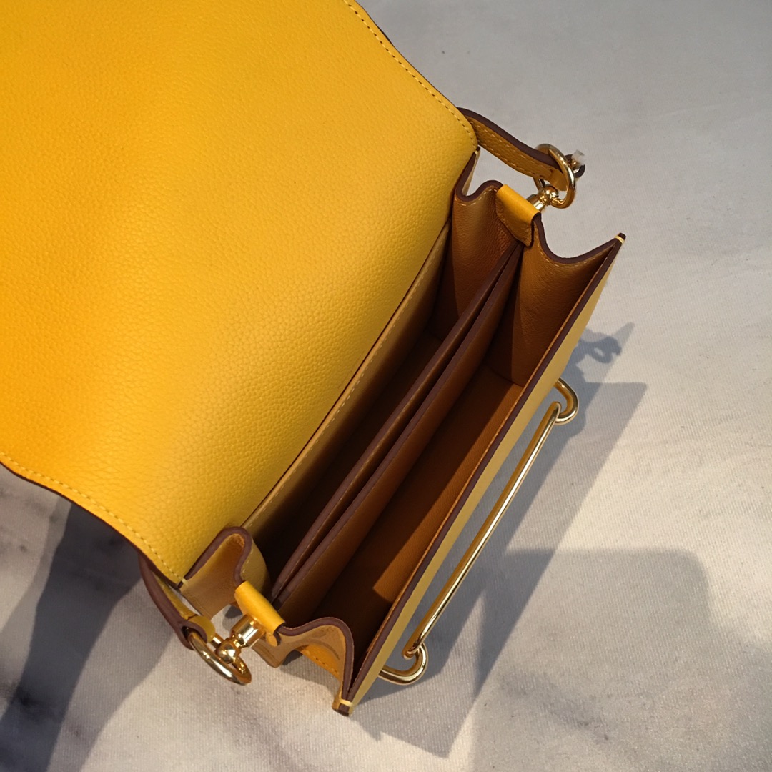 에르메스 룰리스18 옐로우 금장 에버컬러